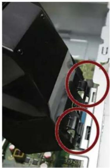 HP ProDesk P1G57EA - Rotating fan duct - 2