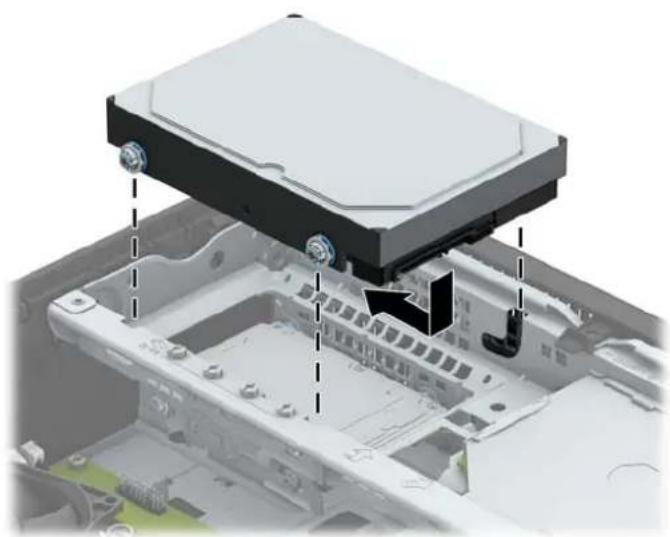 HP ProDesk P1G57EA - Removing and replacing a primary 3.5-inch hard drive - 5