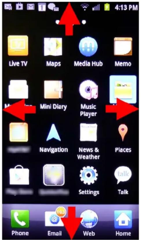 4:13 PM Live TV Maps Media Hub Memo Mini Diary Music Player Navigation News & Weather Places Settings Talk Phone Email Web Home