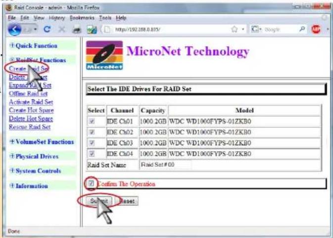 Micronet RAIDBank4 - Expand Existing RAID Set - 1