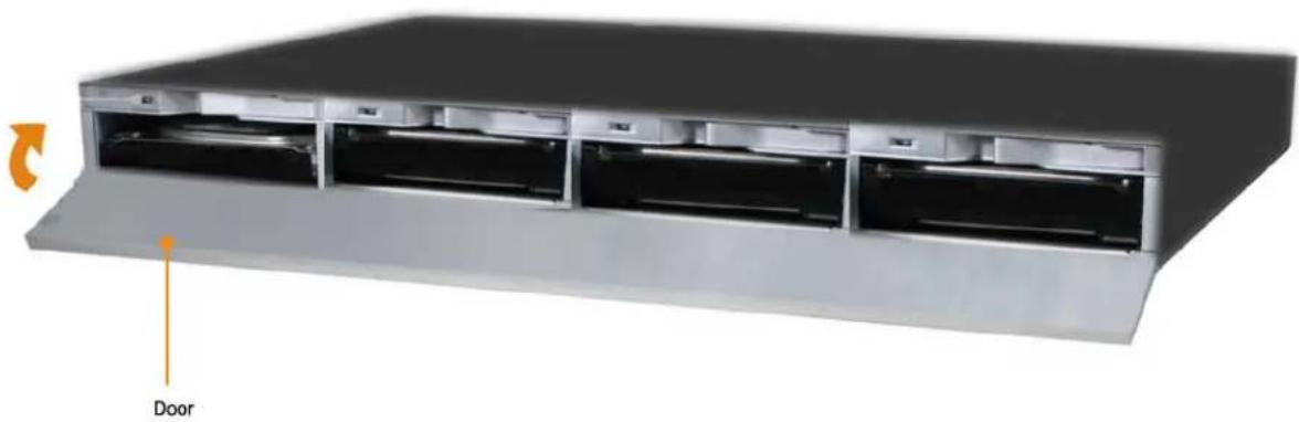 Rocstor BIGROC 5c - INSERTING/REPLACING THE HARD DRIVES IN THE RAID SYSTEM - 3
