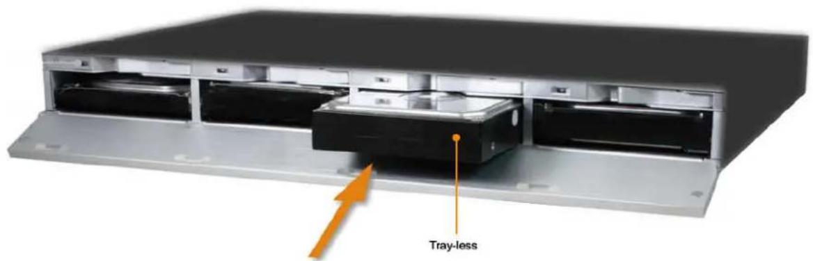 Tray-less