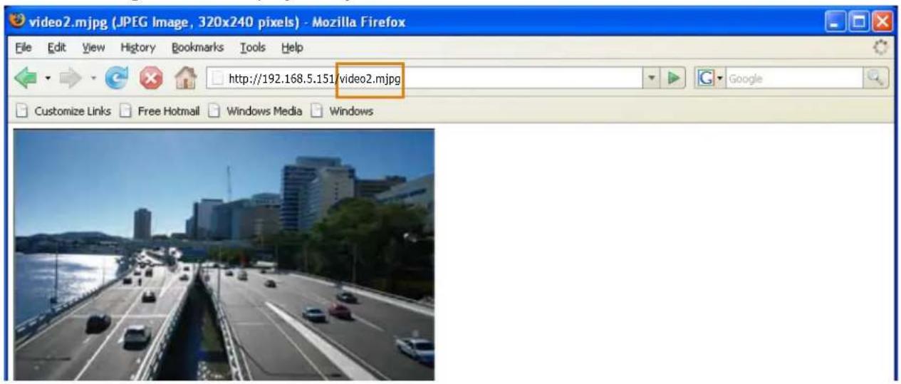 video2.mjpg (JPEG Image, 320x240 pixels) - Mozilla Firefox File Edit View History Bookmarks Tools Help http://192.168.5.151/video2.mjpg Customize Links Free Hotmail Windows Media Windows