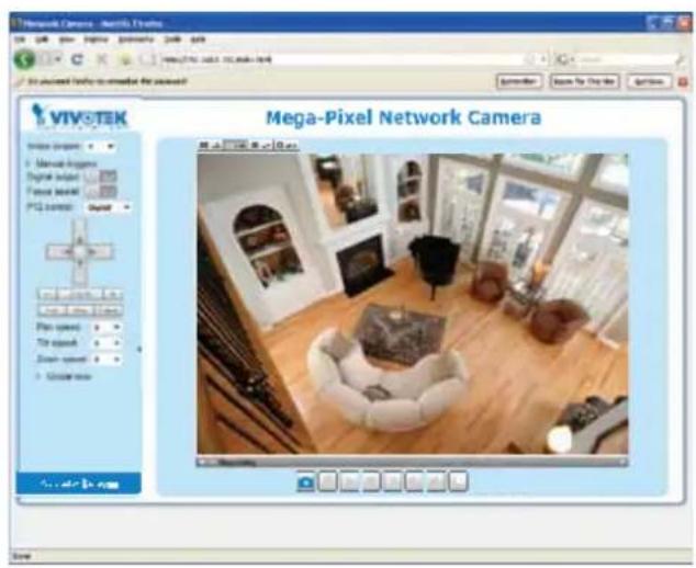 Network Camera - Netto, Testing VIVOTEK Mega-Pixel Network Camera File Edit View Insert View Help Show the link to create the network Connection: Make for any action Save