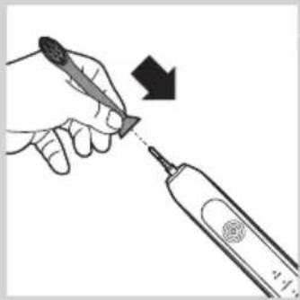 PHILIPS Sonicare HealthyWhite HX6754 - Crist술모 부착 방법 - 1
