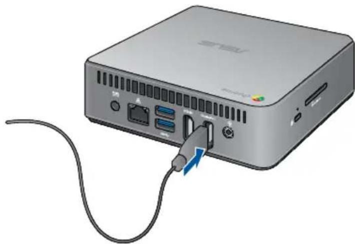 ASUS Chromebox 90MS00G1 - Connect a display panel to your Chromebox - 2