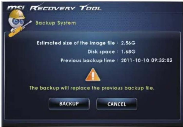 MSI Wind Top 24 2M - Subsequent Backups - 1