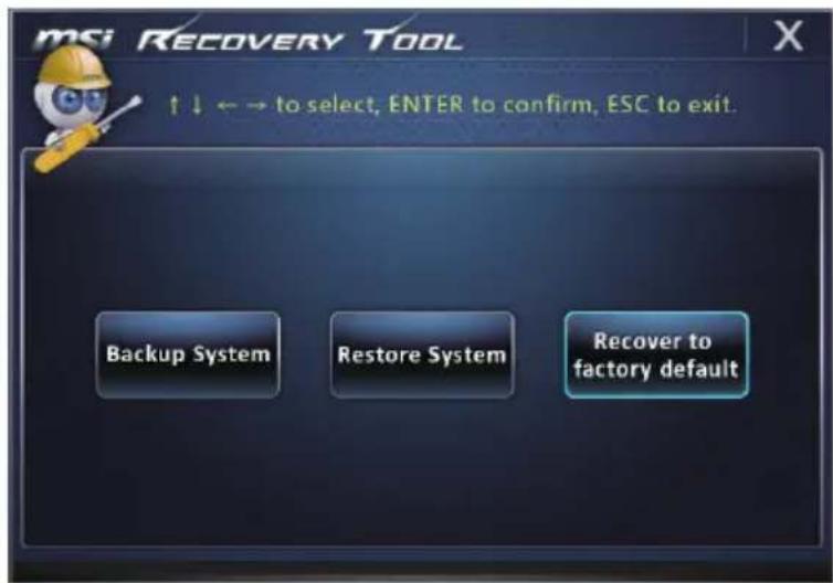 MSI Wind Top 24 2M - System Recovery - 1