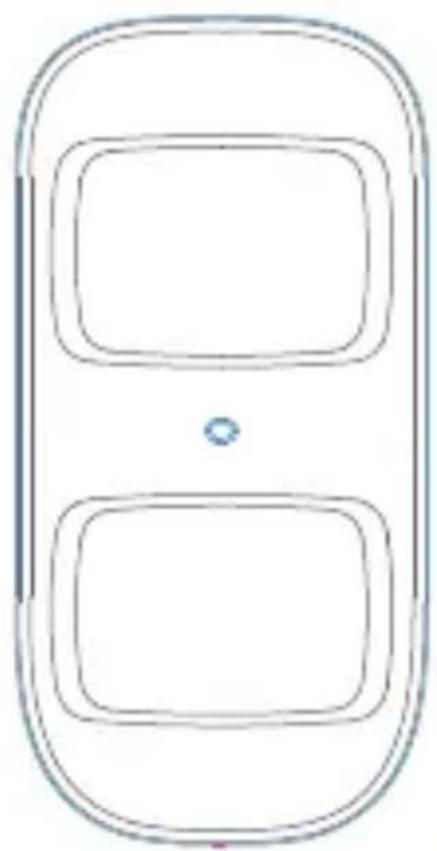 ViewOnHome VOH1007 - Wireless PIR Motion Detector (Pet Immunity / Indoor Use) - 1