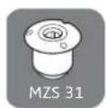 SENNHEISER MEB 102-L G - C) Mounting the MEG/MZH gooseneck microphone to the MZT table mount/MZS shock mount - 4