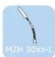 SENNHEISER MEB 102-L G - A) Mounting the MEG/MZH gooseneck microphone onto the MAT table stand - 1