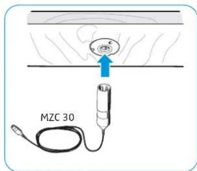 SENNHEISER MEB 102-L G - C) Ceiling-mounting a ME 3x microphone - 3