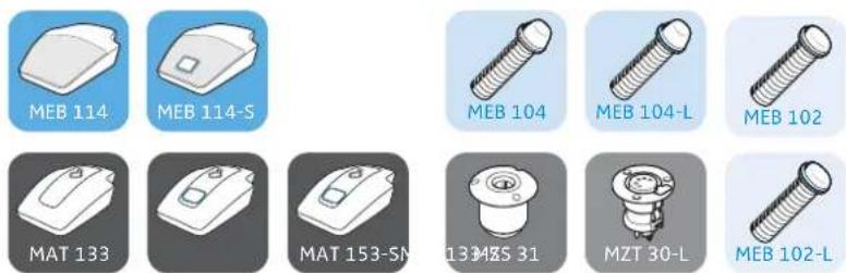 SENNHEISER MEB 102-L G - A) Table - 1