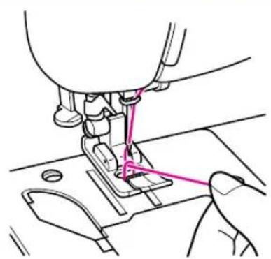 Cyber Acoustics PS-2500 - Manually Drawing Up Lower Thread - 2