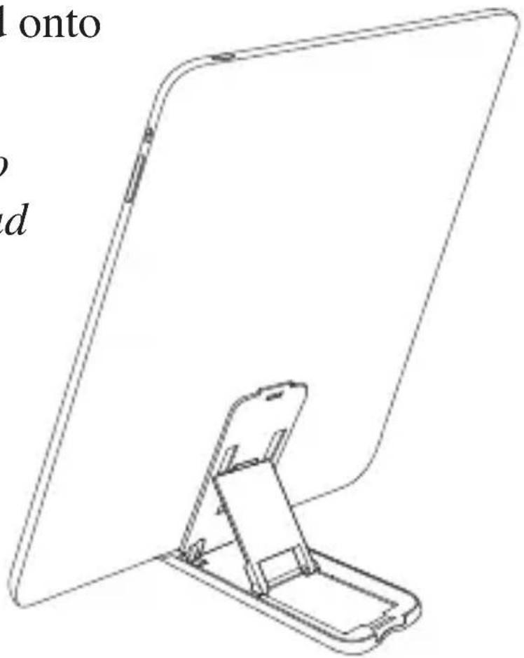 GPX ICD281B - Stand for iPad - 2