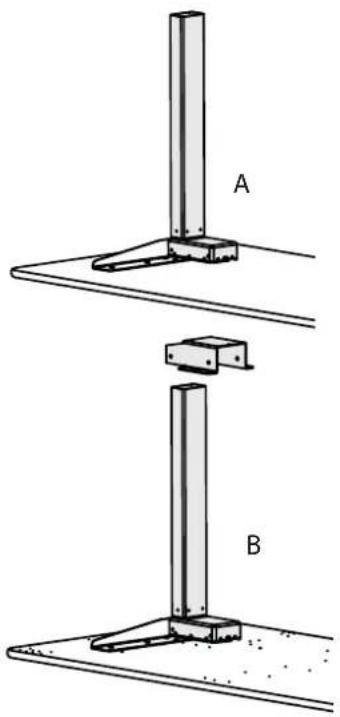 Ergotron Elevate Adjusta 60 - STEP 2 - INSTALL LEGS - 2