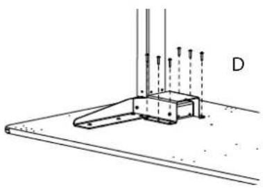 Ergotron Elevate Adjusta 48 - STEP 2 - INSTALL LEGS - 7