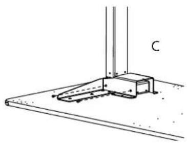 Ergotron Elevate Adjusta 48 - STEP 2 - INSTALL LEGS - 6