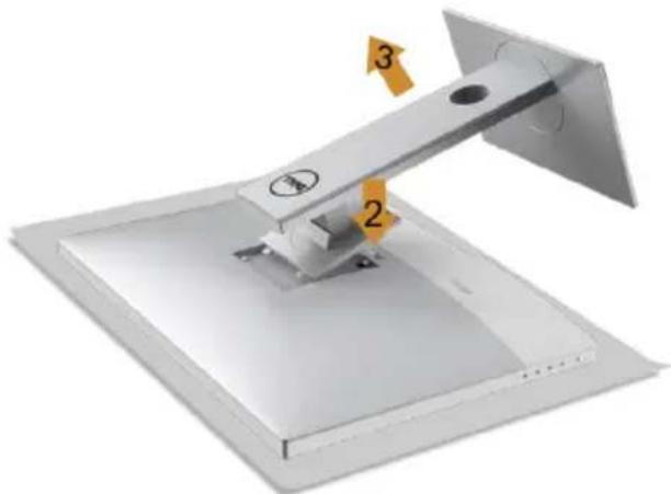 DELL MRJ9P - Removing the Monitor Stand - 3