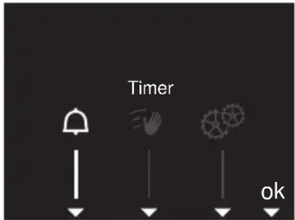 V-ZUG GK46TIMASC - Setting the timer - 2