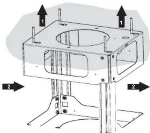 ZANUSSI CHI 950x - Fixing the Frame - 4