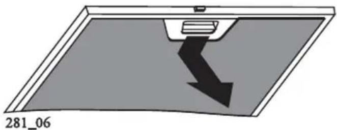 ZANUSSI CHI 950x - remove the metal grease fi Iters one at a time by: - 1
