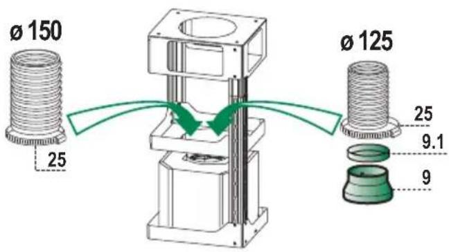 ZANUSSI CHI 950x - Recirculation Connection - 1