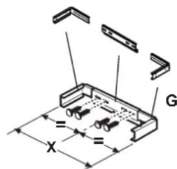 ZANUSSI Zhc 955x - Assembling the deflector (3 parts – only for recirculation mode): - 1