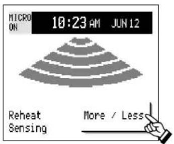 MICRO ON 10:23 AM JUN 12 Reheat Sensing More / Less
