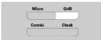 Micro Grill Combi. Clock