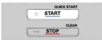 QUICK START START STOP CLEAR