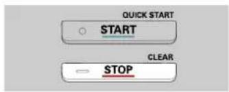 QUICK START START CLEAR STOP