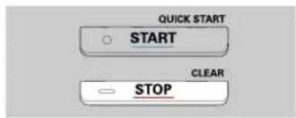 QUICK START START CLEAR STOP