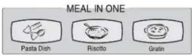 MEAL IN ONE Pasta Dish Risotto Gratin