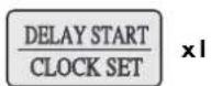 SHARP R-757M - SETTING THE CLOCK - 1