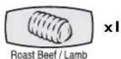 SHARP R-757M - EXPRESS COOK Example: - 1