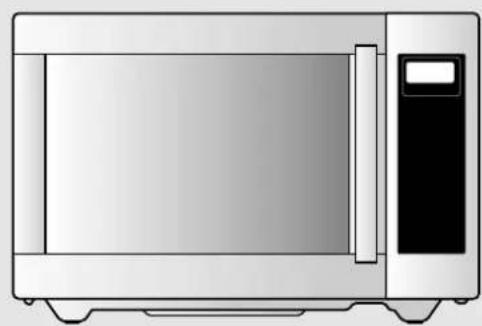 DAEWOO EW13F1ST - cu.ft. Full Stainless Steel Microwave Oven - 1