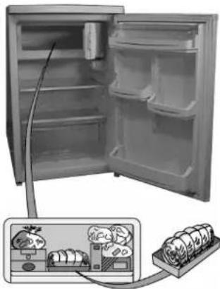 IGNIS TW 154 - Freezing fresh food (only in compartments marked) Important - 1