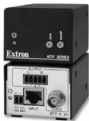 Extron MTP SERIES OUTPUT MTP 723 INPUT 10K MAX MTP R A V