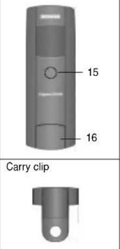 15 16 Carry clip