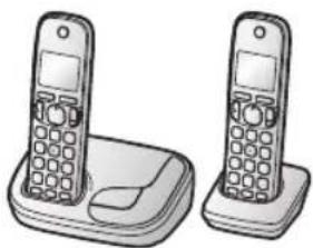 PANASONIC KX-TGD225 - Model composition - 1