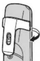 PANASONIC KX-TG7642 - Belt clip - 2