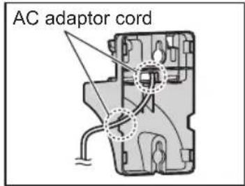 AC adaptor cord