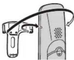 PANASONIC KX-TG7642 - Belt clip - 1