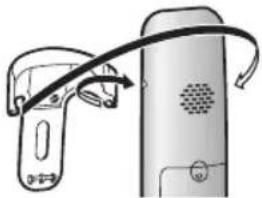 PANASONIC KX-TG6872 - Belt clip - 1