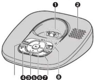 Diagram of a device with numbered parts labeled 1 through 8, likely illustrating a mechanical or electronic component layout.