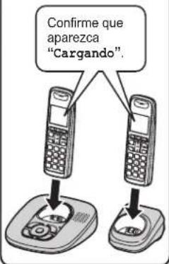 Confirme que aparezca "Cargando".