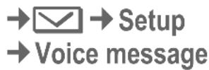 SIEMENS C75V - Voice message/mailbox - 2