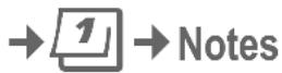 SIEMENS C75V - Notes - 2