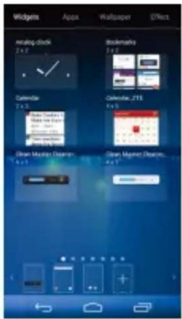 Widgets Apps Wallpaper Effect desktop-dock 2 x 3 Desktops 2 x 3 Calendar 2 x 3 Calendar_215 Rx 5 Clean Master Edition A x 3 Clean Master Edition Rx 3